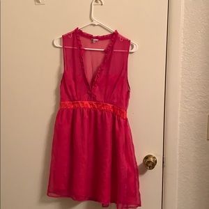 “I love h81” dress